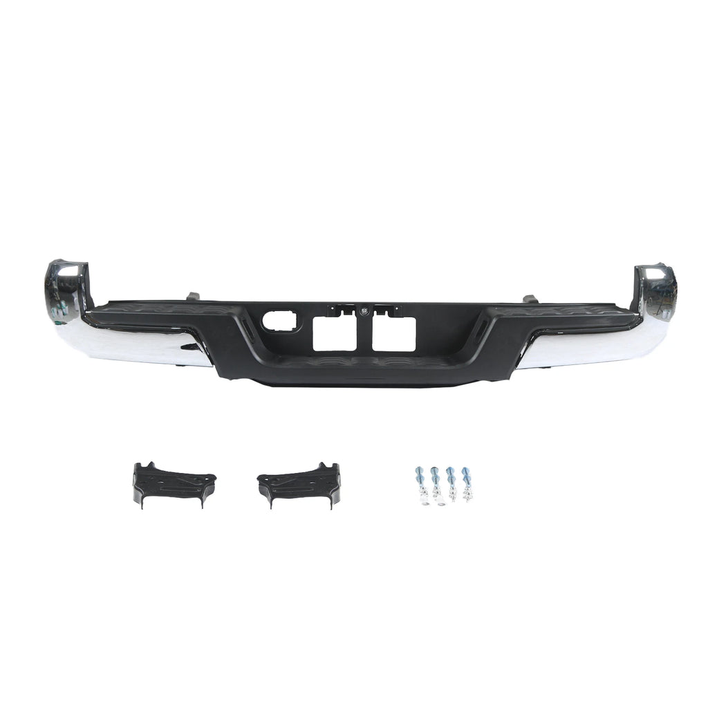 Rear Step Bumper Assembly for Toyota Tacoma (2016–2023) Chrome