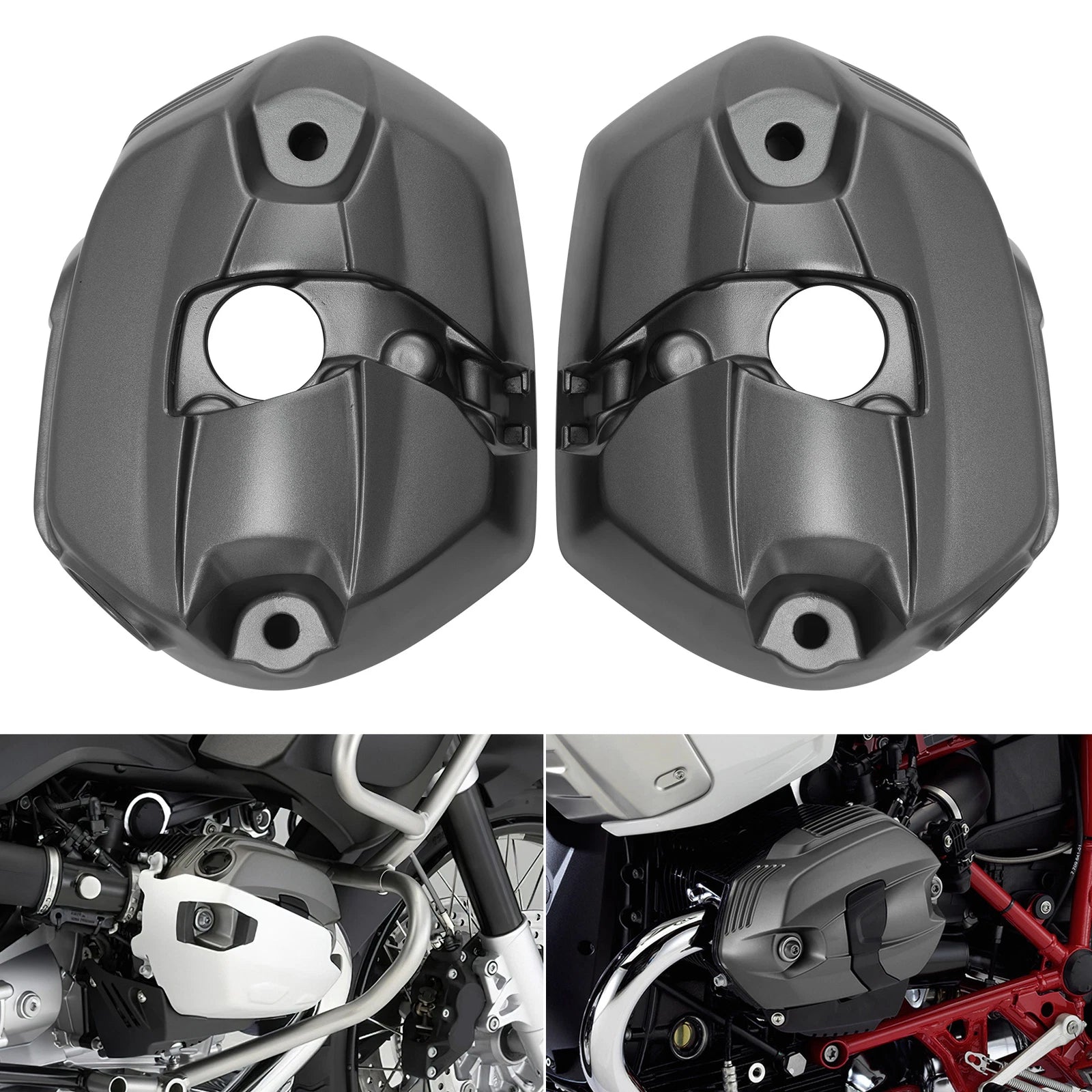 Cylinder Head Valve Cover for BMW R1200GS Adventure (2009–2013) R1200R R1200RT (2010–2013)