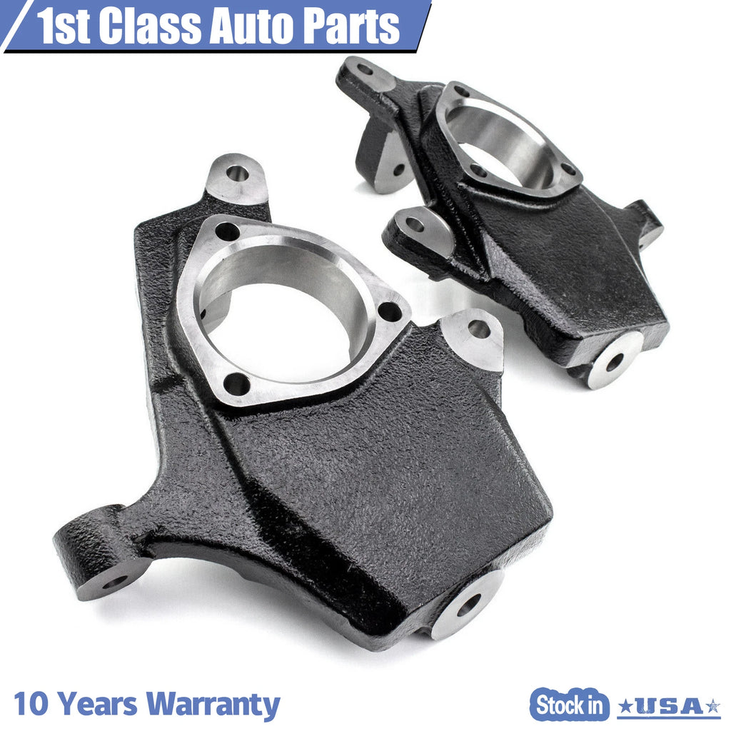 2" Drop Lowering Spindles for Chevy Silverado GMC Sierra 1500 (2007-2016)