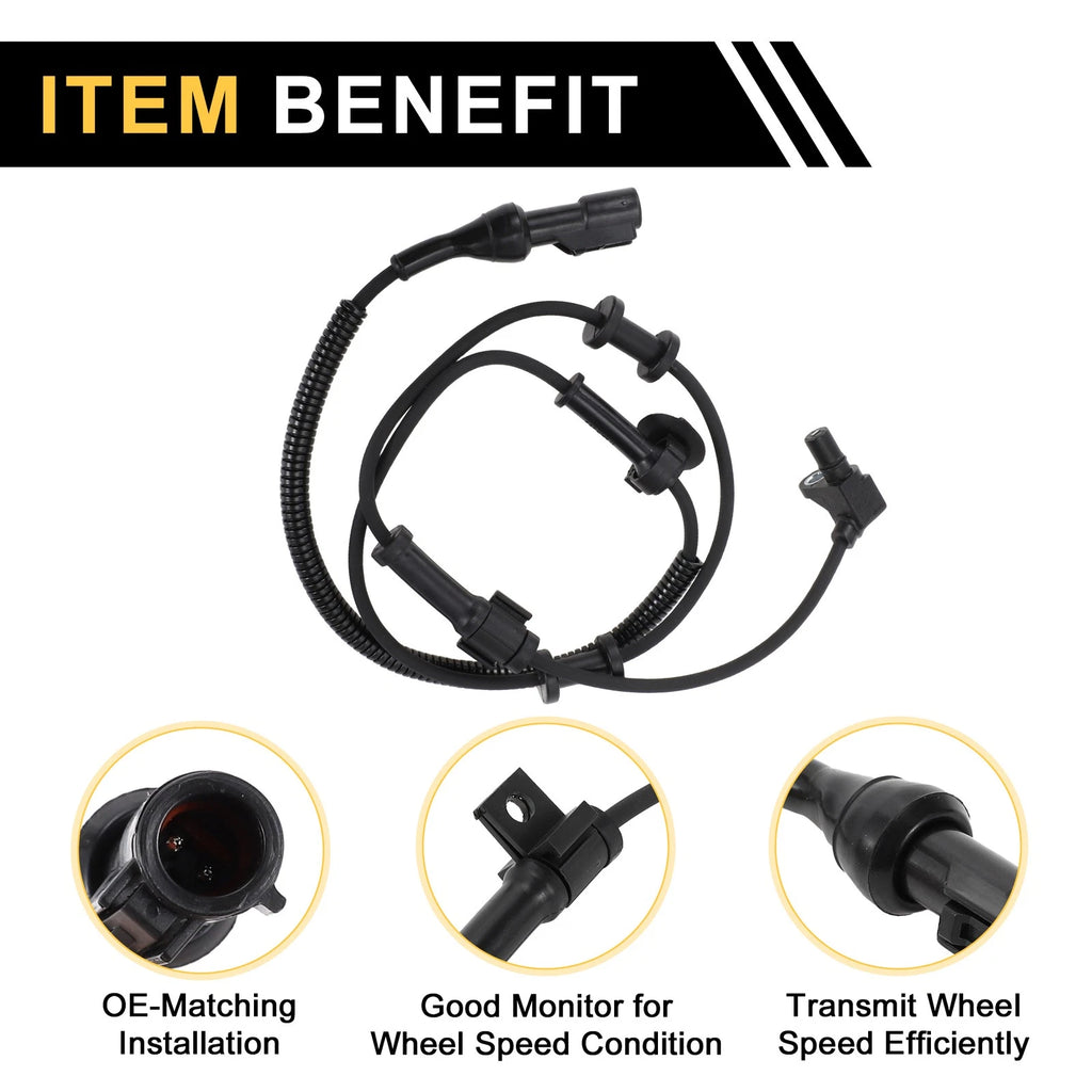 ABS Wheel Speed Sensor No.F81Z2C204BA for Ford F-250 F-350 F-450 (1999–2004)