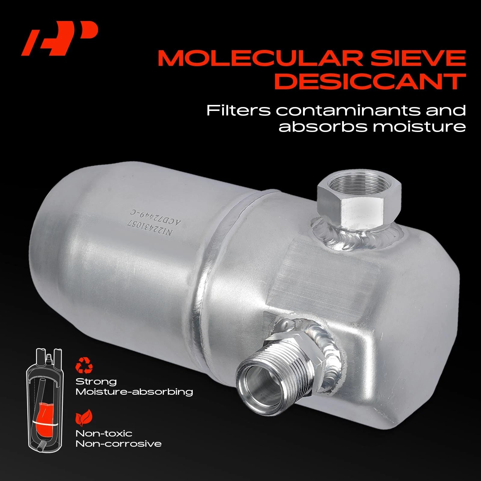 A/C Receiver Drier for Buick Century Oldsmobile Cutlass Ciera (1987–1991)