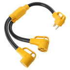 Dual Output Y Splitter for Tesla Model 3 S X Y (2017–2023) 50Amp 3ft