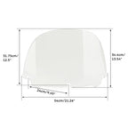 Outer & Inner Batwing Fairings Windshield for Harley Street Glide (2014–2024)