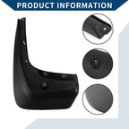 Set of 4 Mud Flaps Splash Guards for BMW X6 (2009–2017)