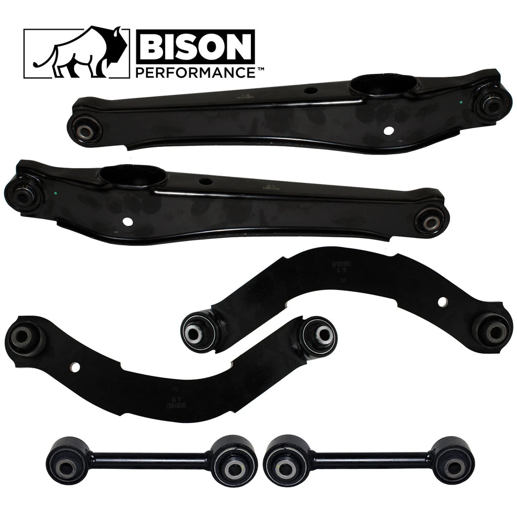 6pc Rear Upper Lower Control Lateral Arms Kit for Dodge Jeep