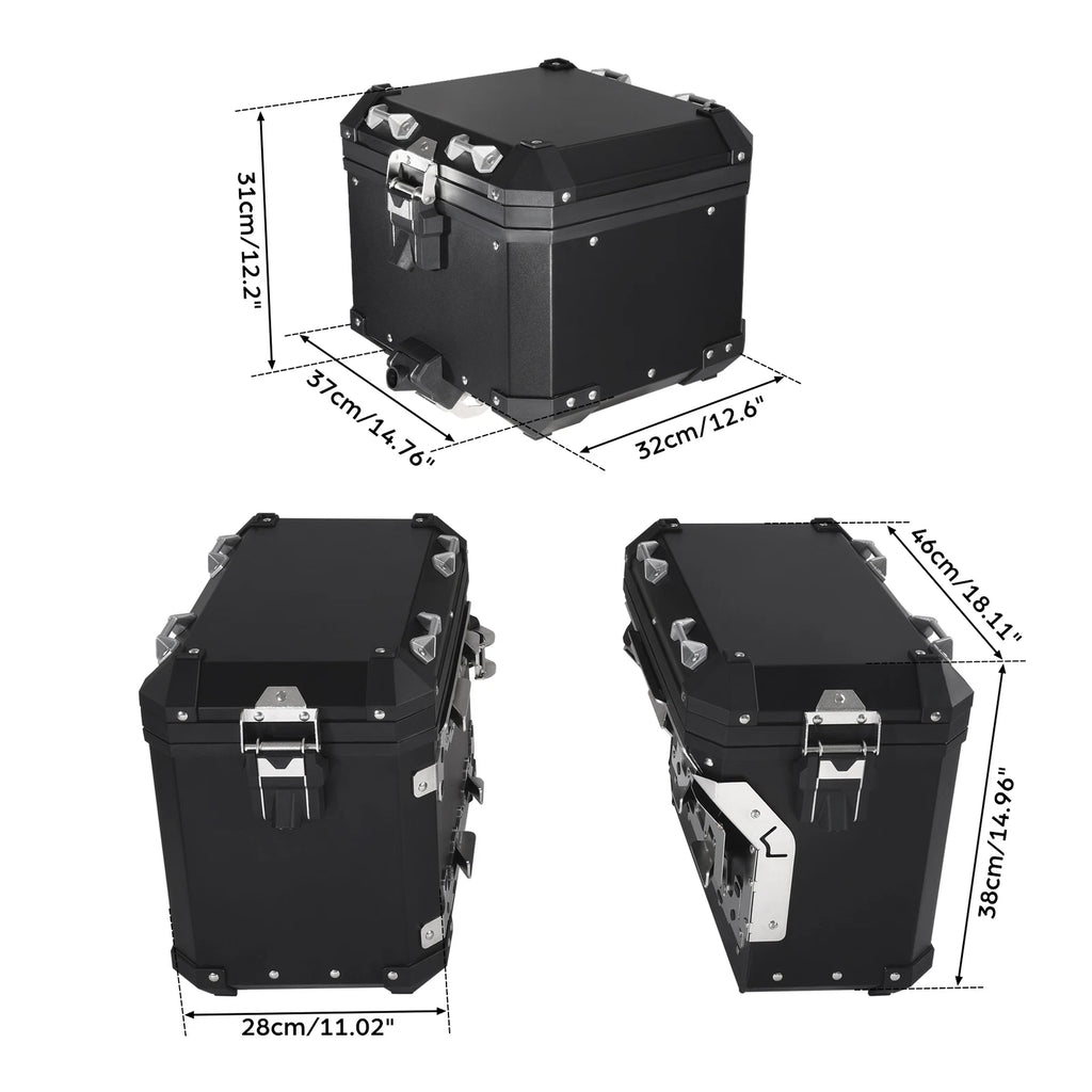 Trunk Saddlebags Pannier Side Case for BMW R1200GS R1250GS F850GS F900GS (2013–2023)