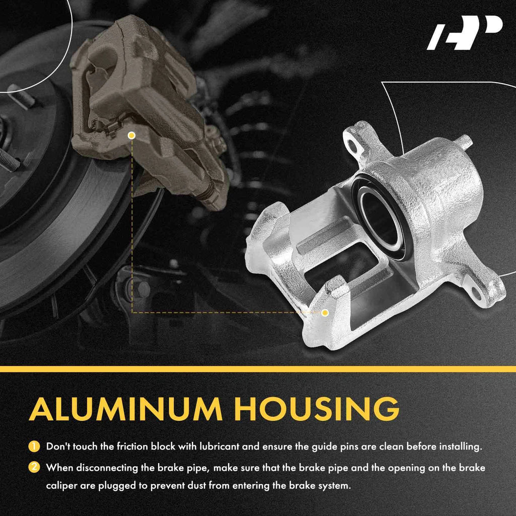 2X Front Disc Brake Calipers for Honda CR-V (2002-2004)