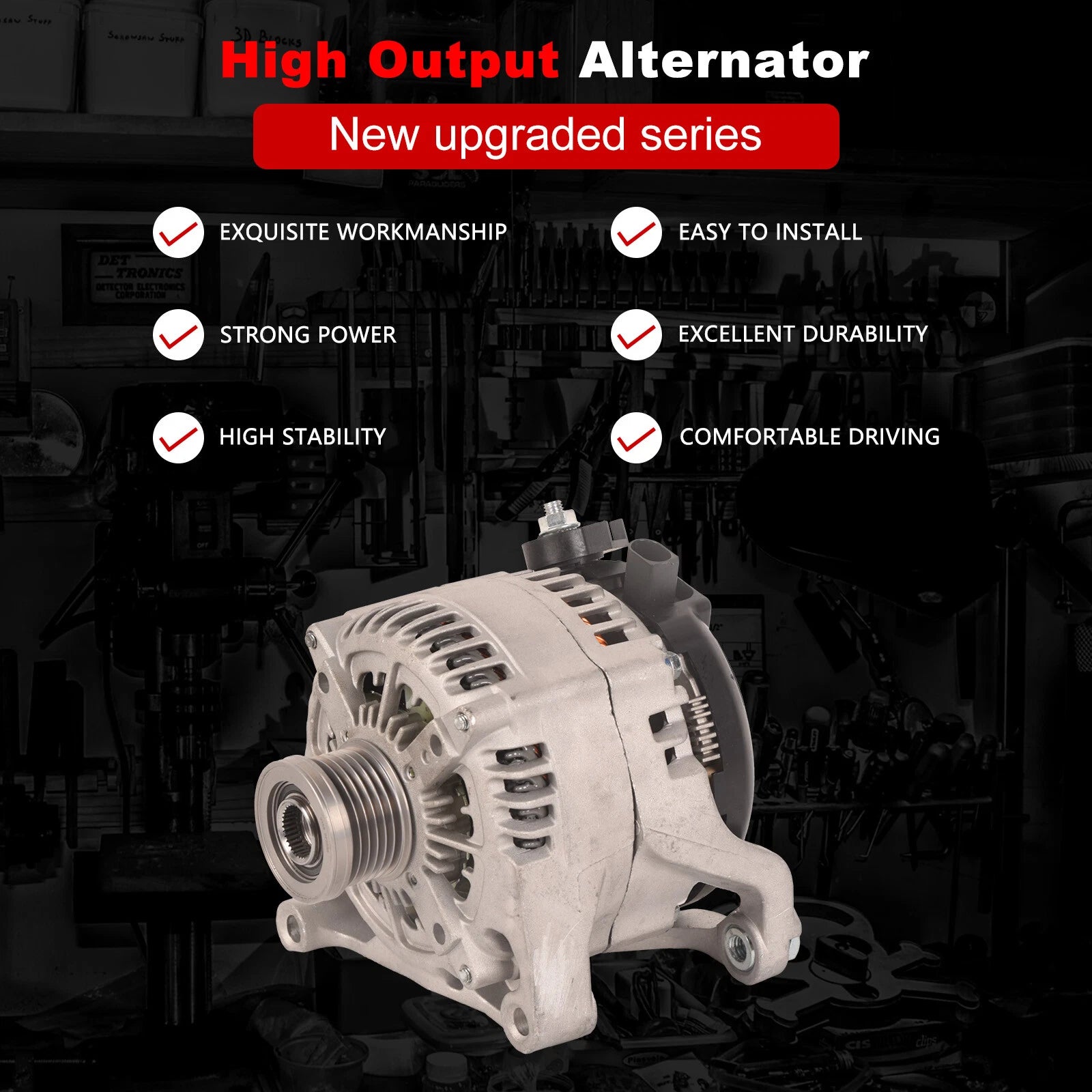 170A Alternator for BMW F22 F30 F32 F10 F25 E89 (2012–2019)