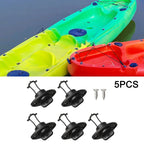 Drain Kit with Screws for Canoes, Boats, and Kayaks