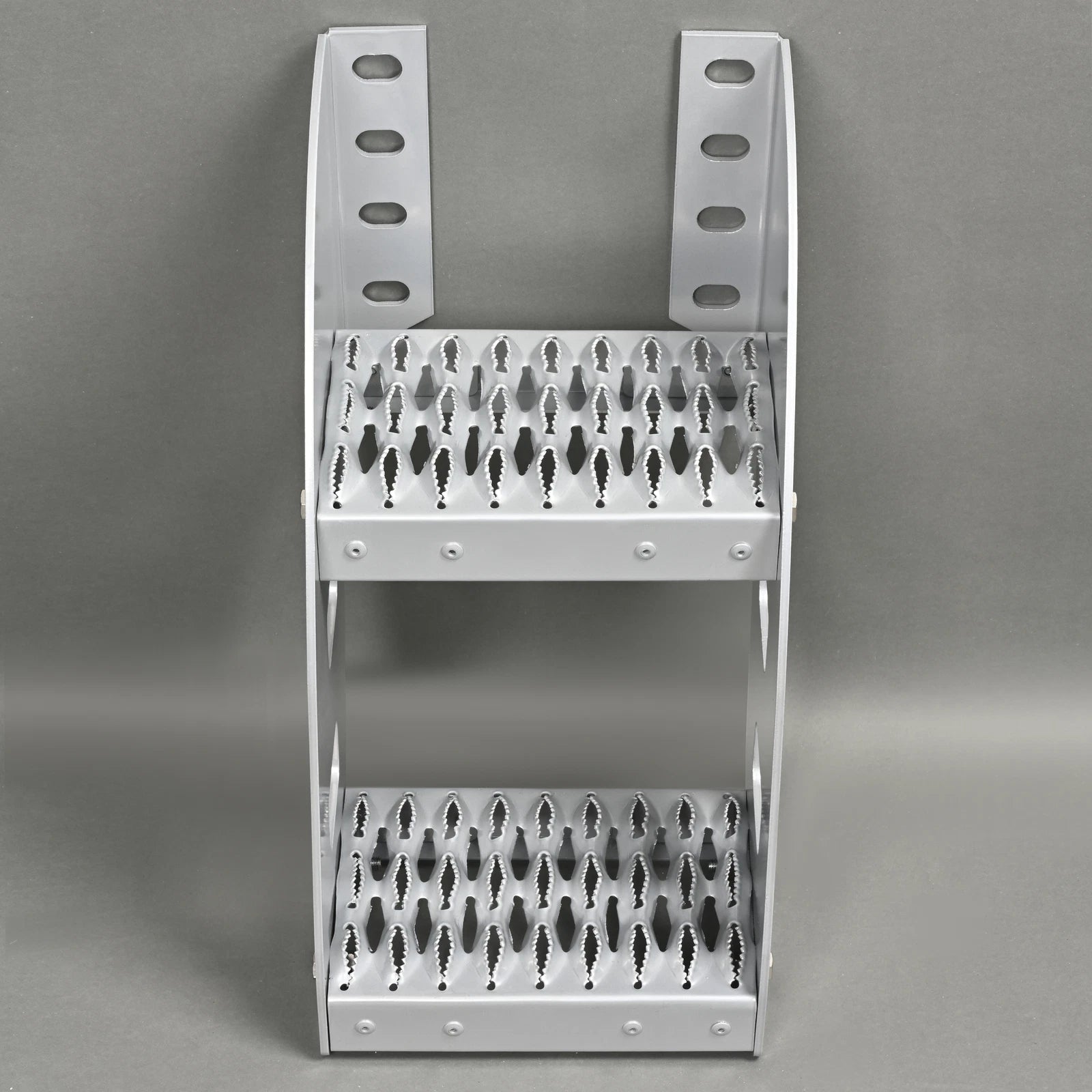 10" Side Step for Peterbilt Semi Truck (Frame Mounted, Aluminium)