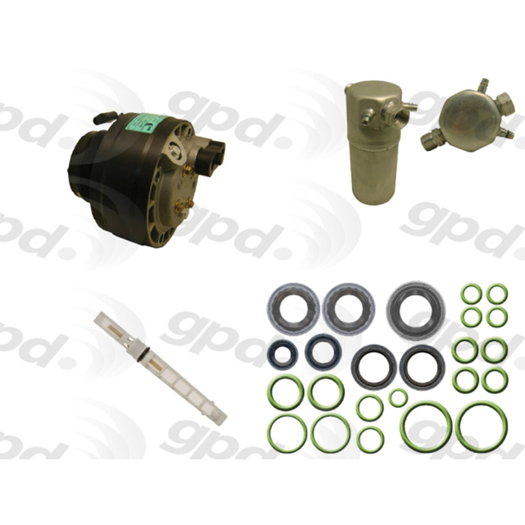 A/C Compressor with Clutch for Chevy S10 Pickup