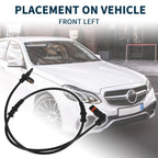 Front Left ABS Wheel Speed Sensor for Mercedes-Benz CLS550 (2015–2018) No.A2129050901 656417834082