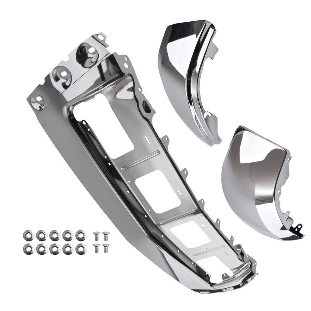 Steel Chrome Front Bumper for Chevrolet Silverado 1500 (2014–2015) GM1002844
