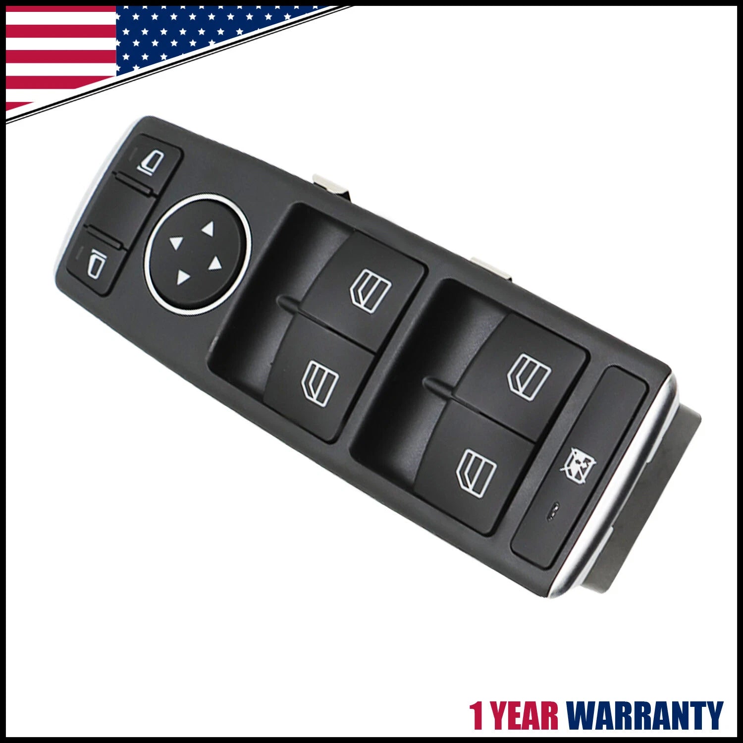 Master Power Window Switch 1669054300 for Benz CLA250 GLA250 (2012–2016)
