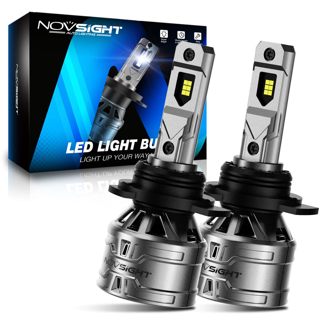 Set of 2 Hi/Low Beam 9012 LED Headlight Bulbs for GMC Acadia (2013–2020)