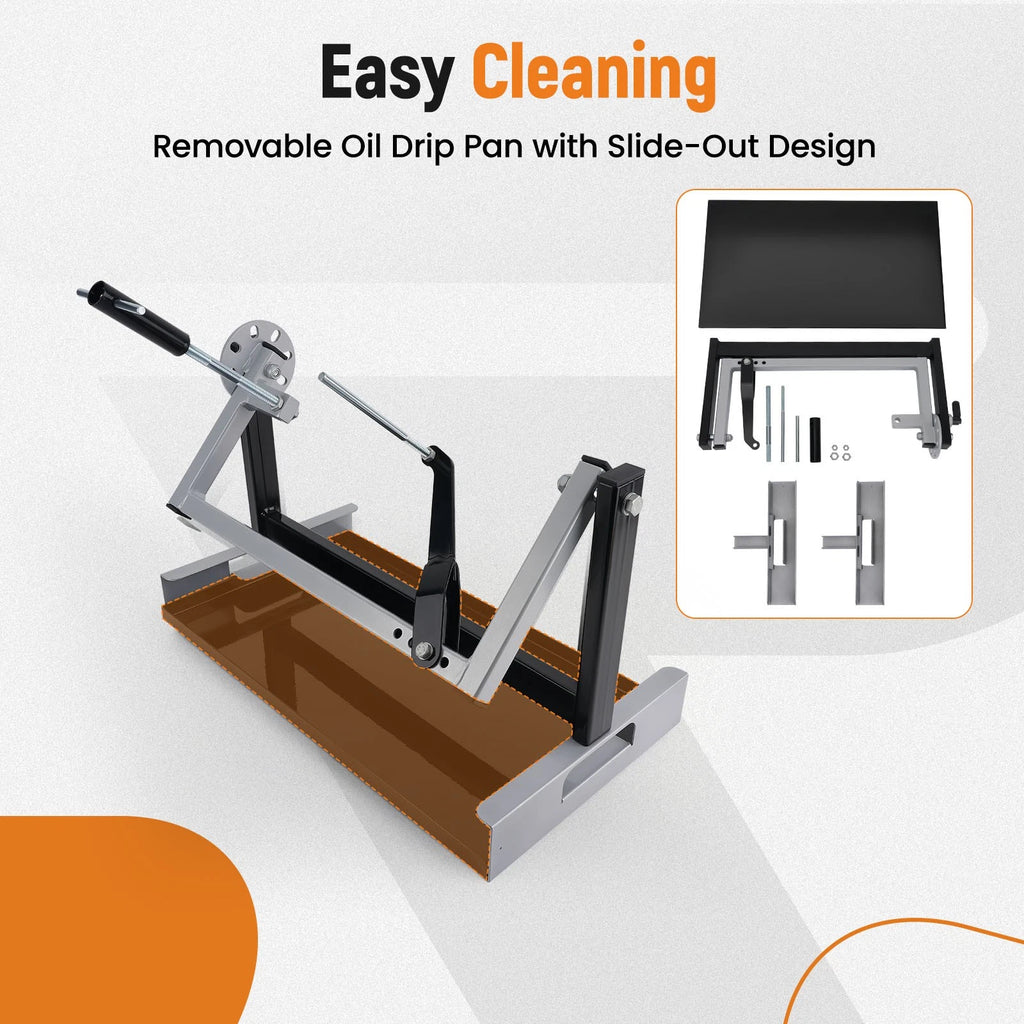 Motorcycle Engine Stand for Rebuilding Single-Cylinder Engines (2–4 Stroke)