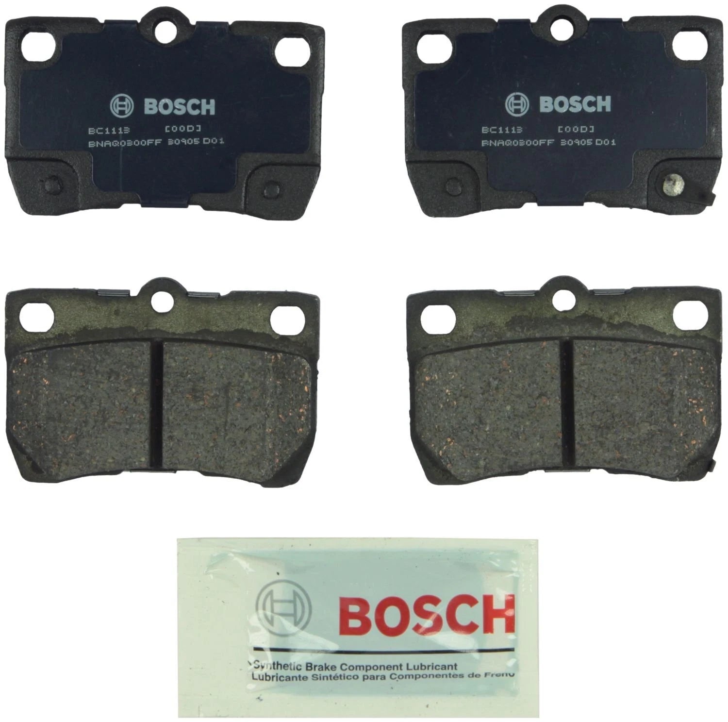Bosch Rear QuietCast Ceramic Brake Pads for
