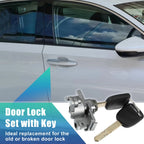 Front Left Door Lock Cylinder with 2 Keys for Honda Accord (2008–2013) 72185-TA0-A01
