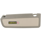 Passenger Side Sun Visor for Honda Civic (2009–2011) Warm Gray