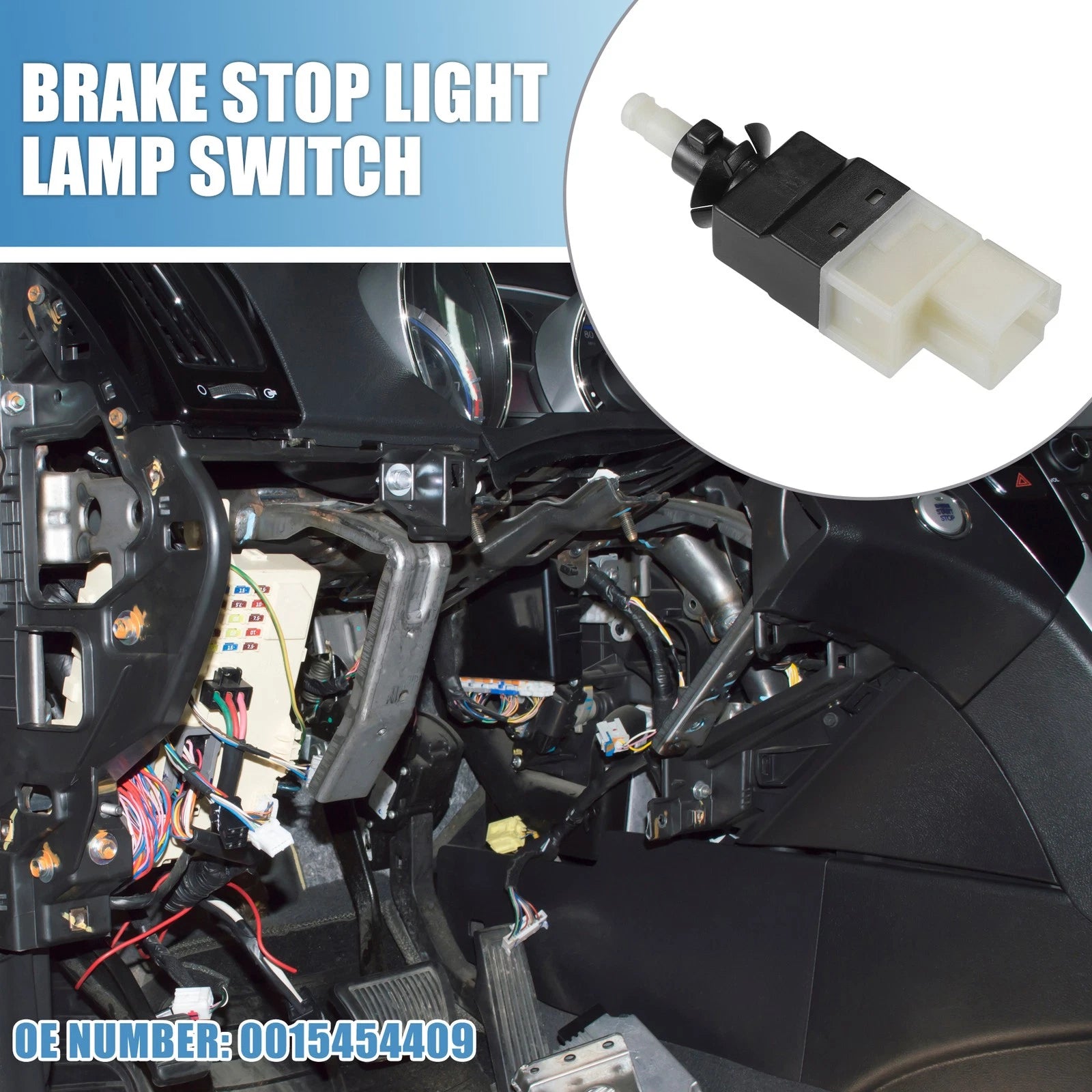 Brake Stop Light Lamp Switch No. 0015454409 for Mercedes-Benz E320 (2007–2009)
