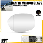 Heated Door Mirror Glass for Honda Odyssey (2014–2017) Left Side