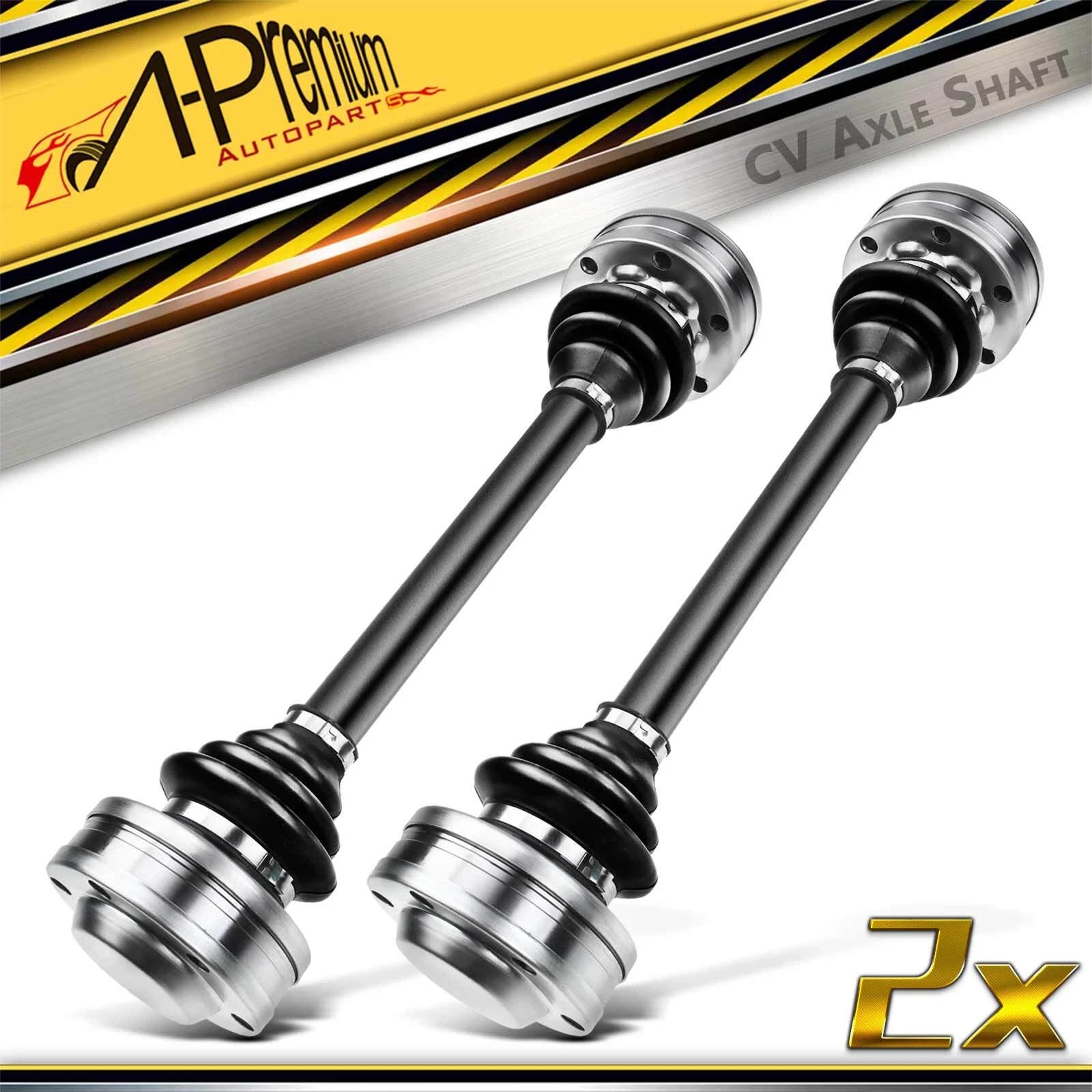 Pair Rear CV Axle Assembly for BMW 525i 530i 535i 540i (1989–1995)