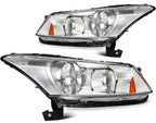 Set of 2 Headlights Assembly for Honda Accord 4-Door Sedan (2008–2012)
