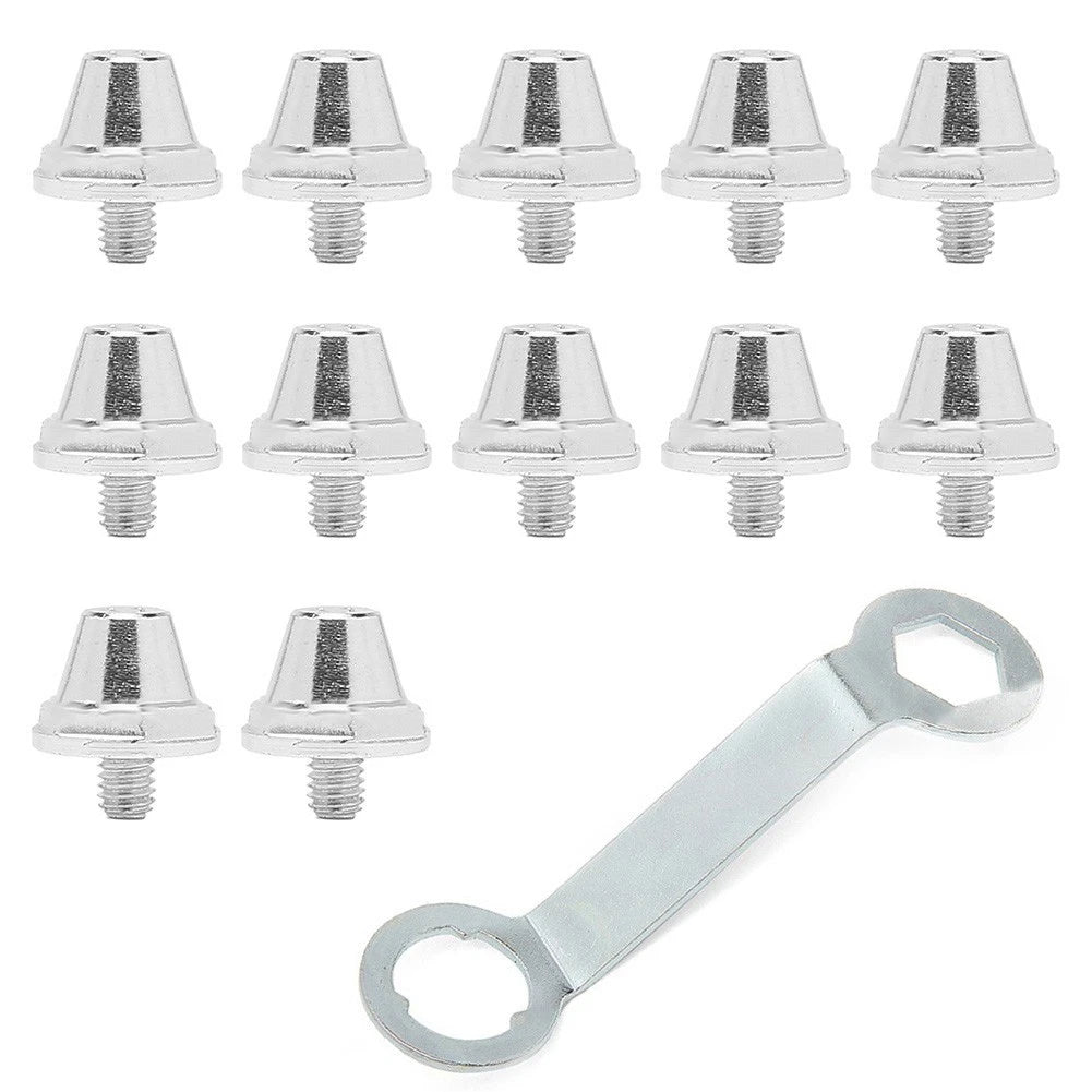 Set of 12 Aluminum Alloy Football Studs