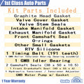 Front Head Gasket Set & Timing Belt Kit for Toyota Tundra Tacoma 4Runner (1995–2004)