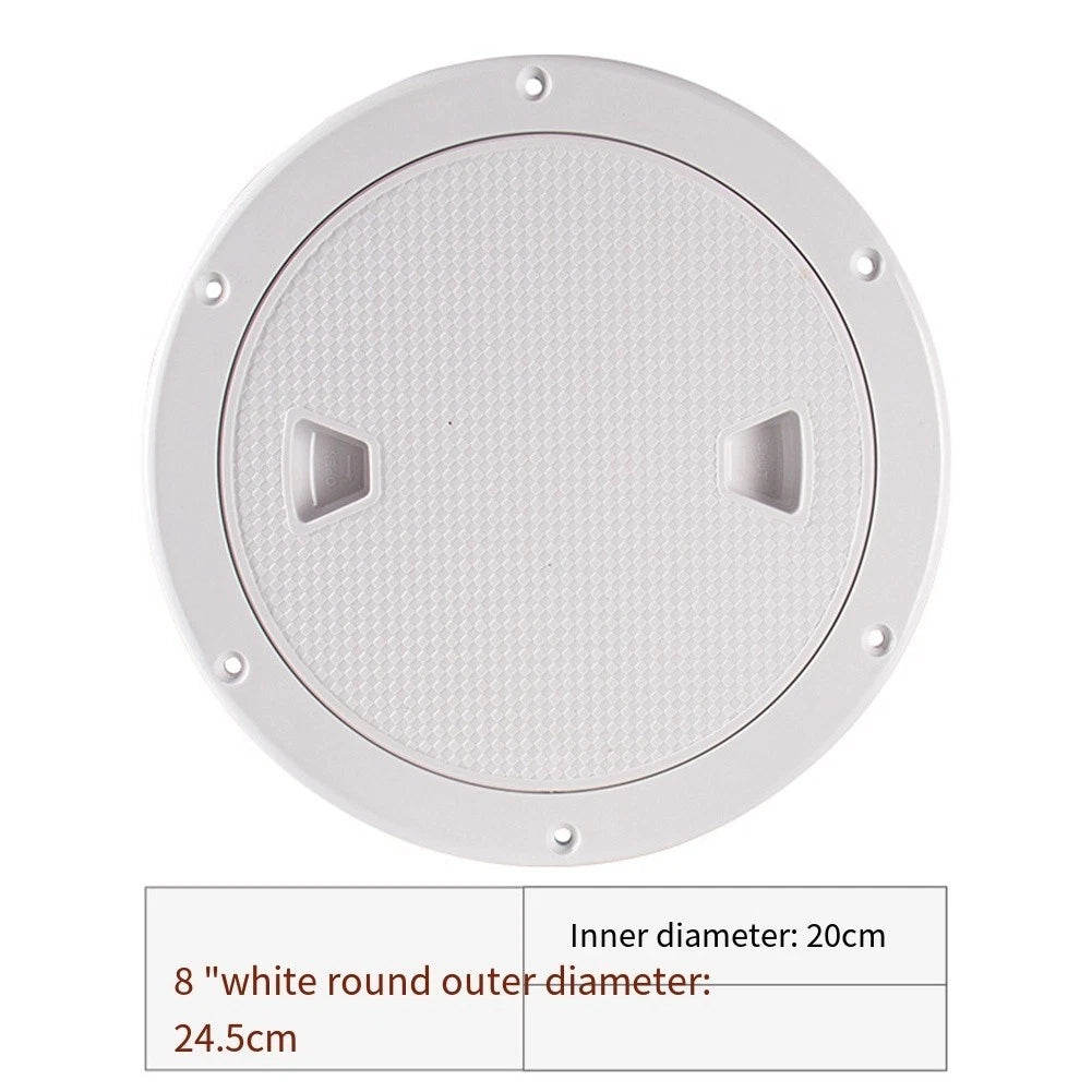8 Inch Non Slip Deck Hatch Cover for Yachts (Marine Inspections)