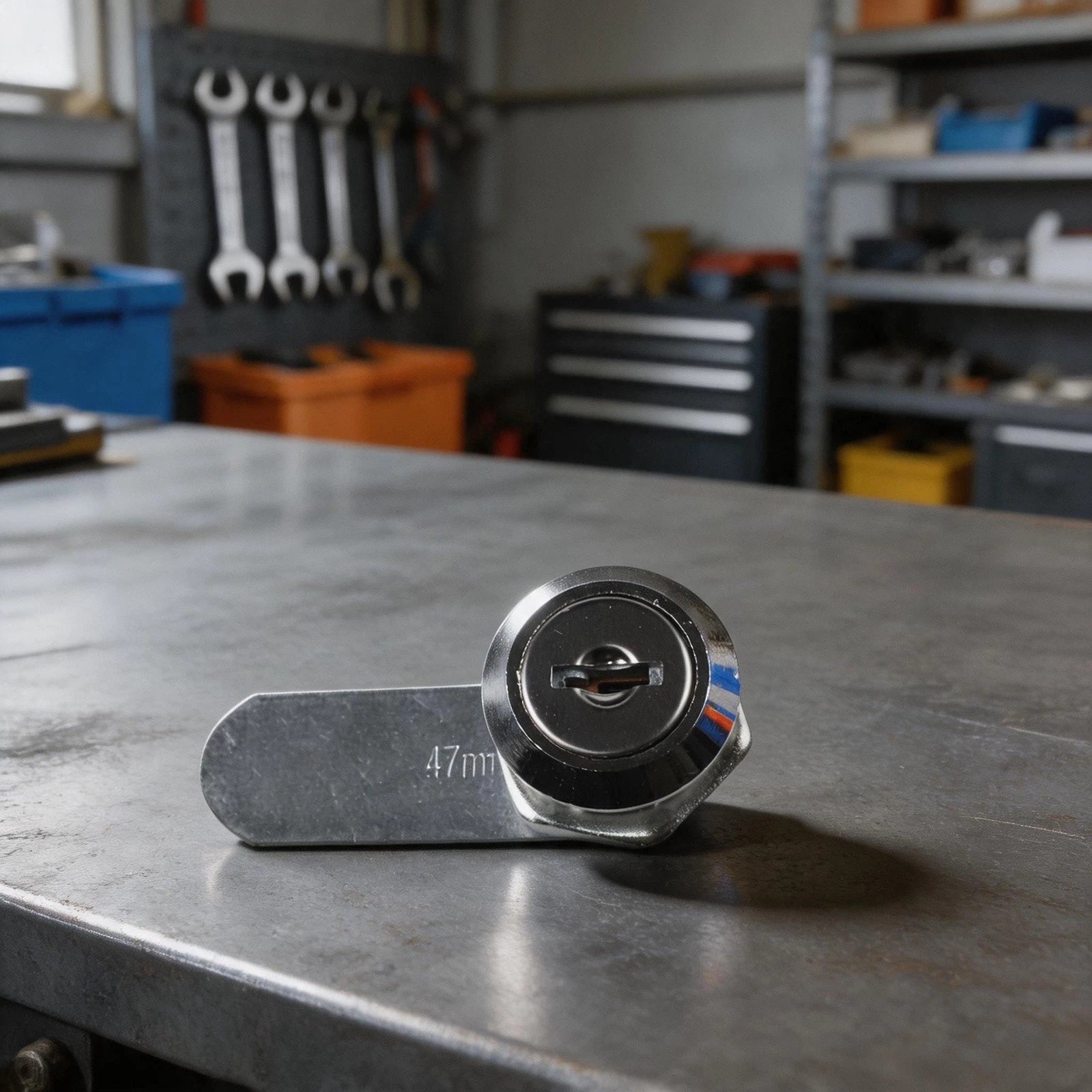 16mm Zinc Alloy Cam Lock for Cabinets & Drawers (Includes 3 Keys)