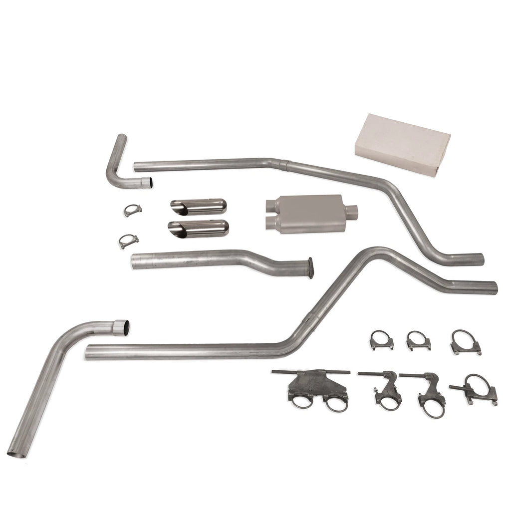 2.5" Dual Exhaust 2 Chamber Muffler for Dodge Ram 1500 (2019–2025)
