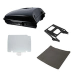 Black Razor Trunk Mount Rack Plate for Harley Touring Road Glide (2014–2026)