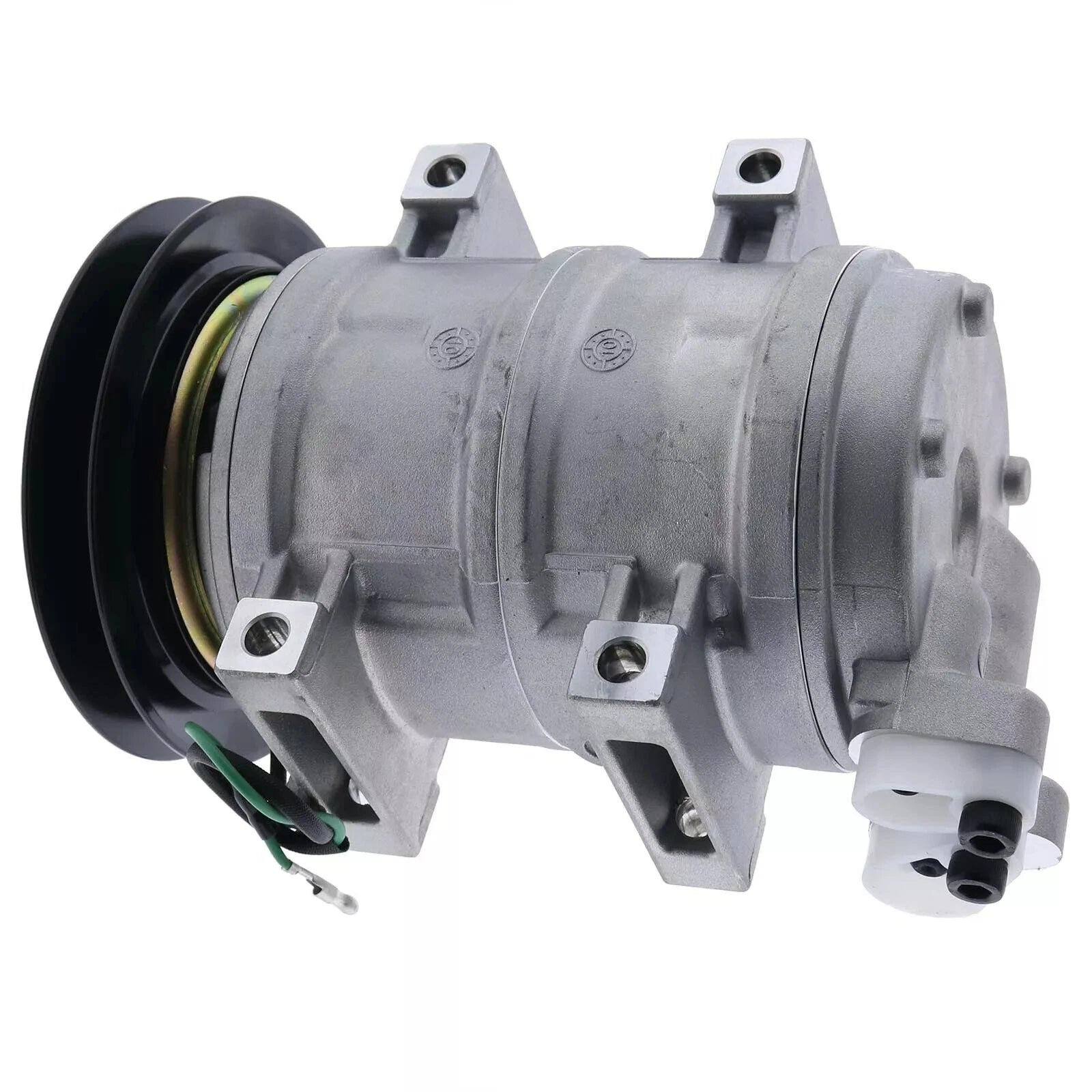 24V A/C Compressor 4719131 for John Deere 120D 135D 160DLC 200DLC 240DLC 270DLC (2005–2019)