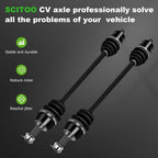 Pair of CV Axles for Polaris Ranger 500 (2009–2010)