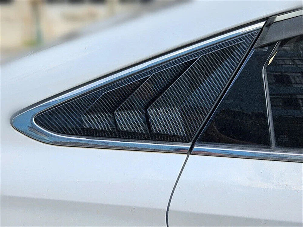 Carbon Fiber Look Side Window Louvers for Hyundai Sonata (2015-2019)
