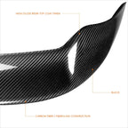 Carbon Fiber Rear Window Spoiler for VW Golf (2010–2013)