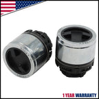 Pair Front Manual Locking Hubs for Ford Ranger (1998–2000) Mazda Pickup (2001–2008)
