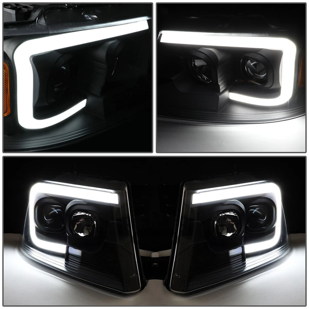 LED DRL Projector Headlight for Ford F150 Mark LT (2004–2008)