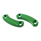 Set of 2 Rearview Mirror Block Off Base Plates for Kawasaki ZX6R ZX-10R (2016–2021)