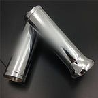 Chrome Hand Grips for Kawasaki EX ZR ZRX ZX ZXR ZZR Ninja (7/8" 22mm)