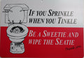 Funny Man Cave Sign - Plastic Gag Gift Humor