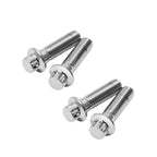 Set of 4 M10x1.5 Front Brake Caliper Bolts for Harley Touring Softail Dyna