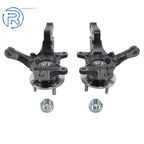 Pair Front Knuckle & Wheel Hub Bearing for Nissan Versa Note (2014-2019)