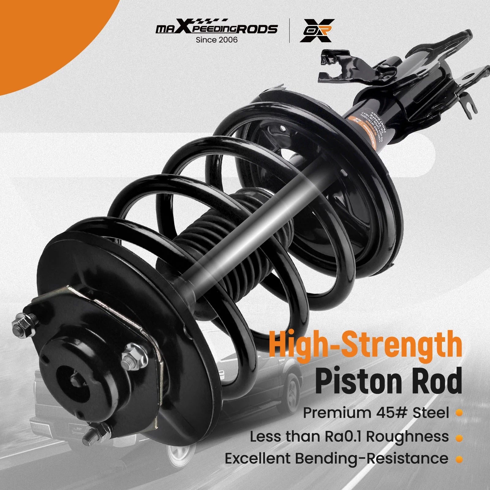 Quick Complete Front Strut w/ Coil Spring for Nissan Altima (2002–2006)