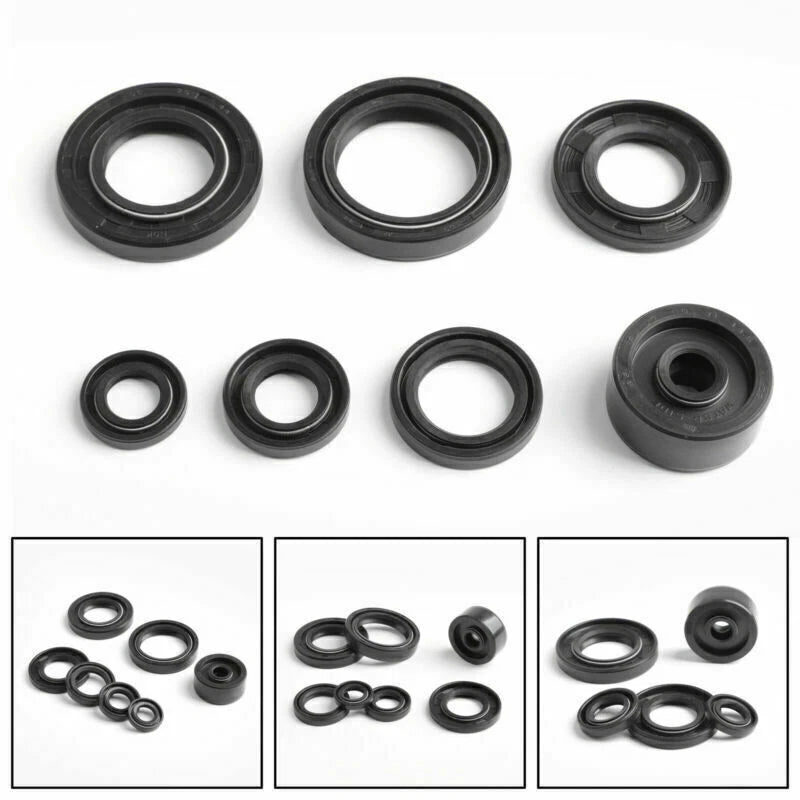 Engine Oil Seal Rebuild Kit for Yamaha DT200R (1988–1991, 1995–1996)
