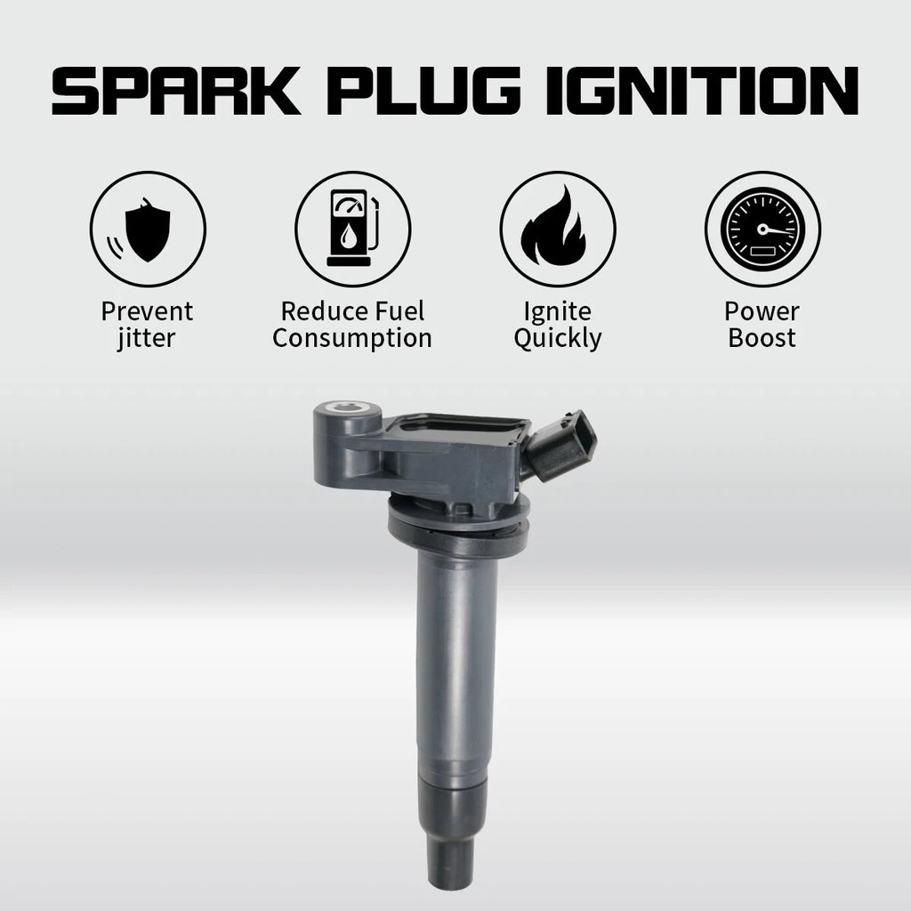 Ignition Coils Set of 4 for Toyota (90919-02234, 673-1301, 90080-19016, UF267)