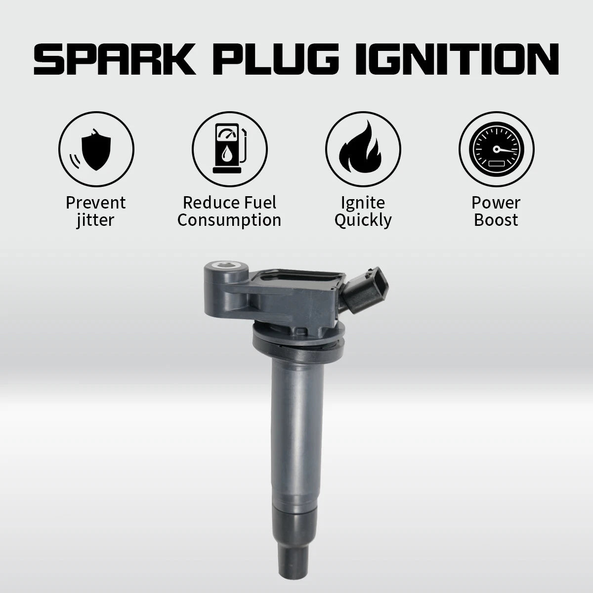 Ignition Coils Set of 4 for Toyota (90919-02234, 673-1301, 90080-19016, UF267)