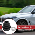 Outer CV Joint Boot Kit with Clamps for BMW 535i (2008–2010) - 33217572446