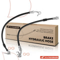 2X Rear Brake Hydraulic Hose for Ford Edge (2011–2014) Lincoln MKX (2011–2015)
